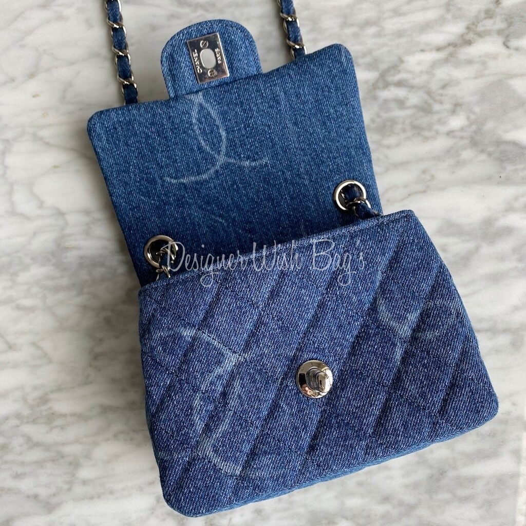 chanel mini denim