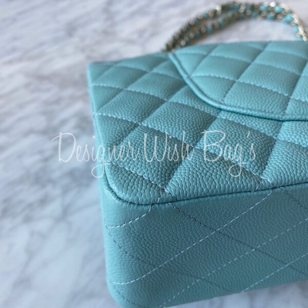 Chanel Mini Square 19B Blue - Designer WishBags
