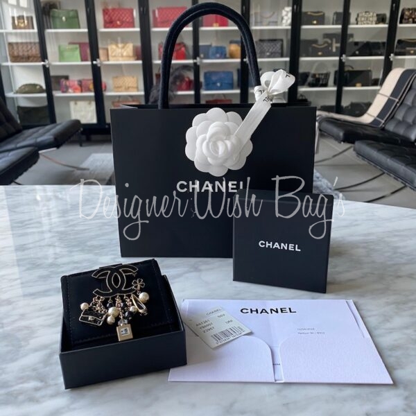 Chanel Brooch CC Charms - Designer WishBags