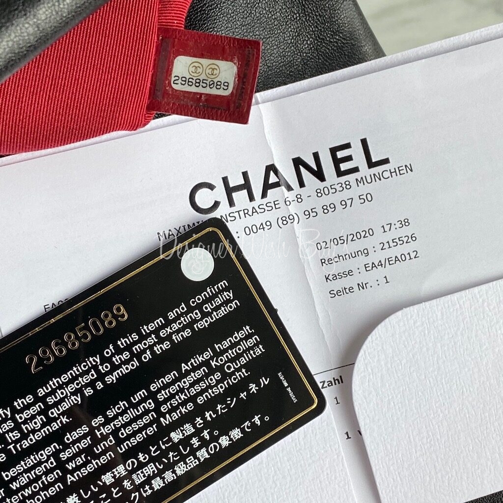 Chanel 19 Medium Black - Designer WishBags