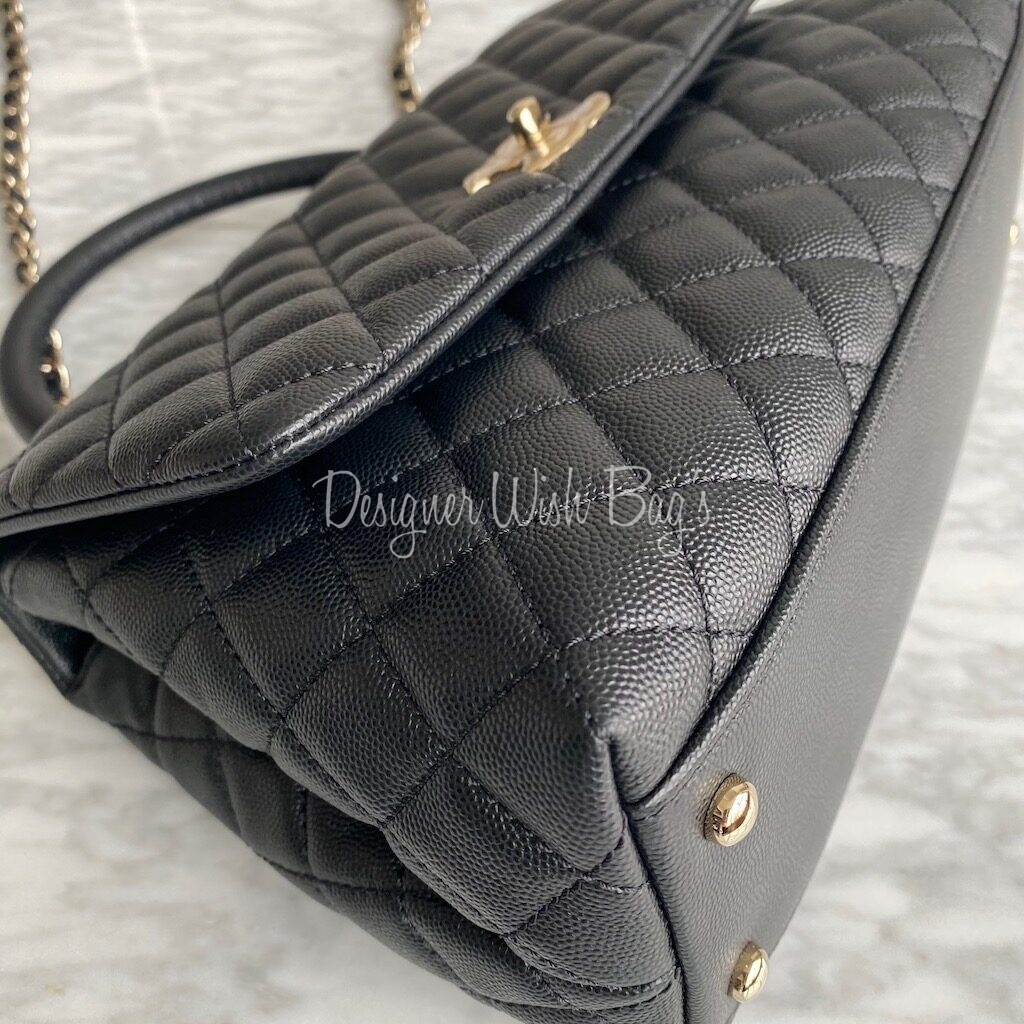 chanel large flap bag with handle