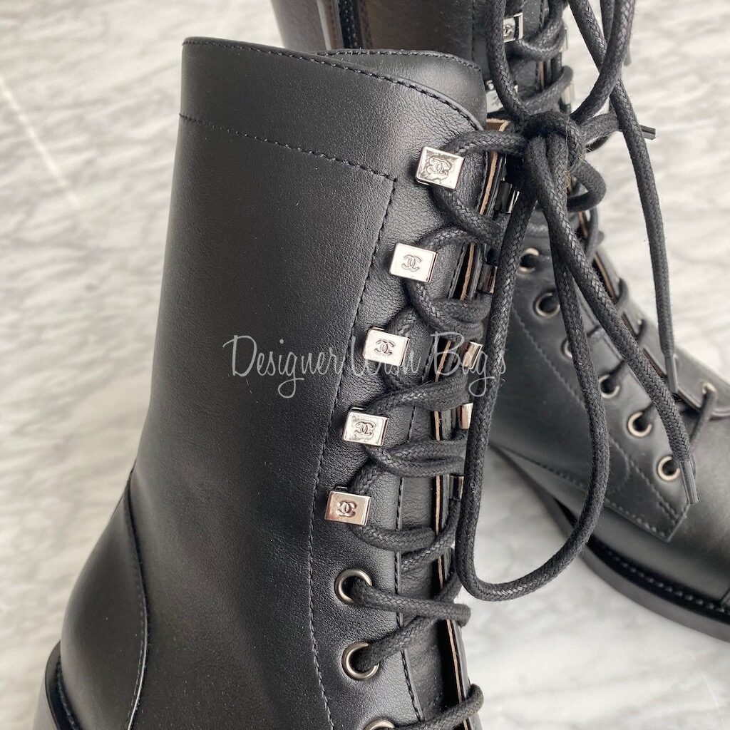 Chanel Black Boots 38 - Designer WishBags