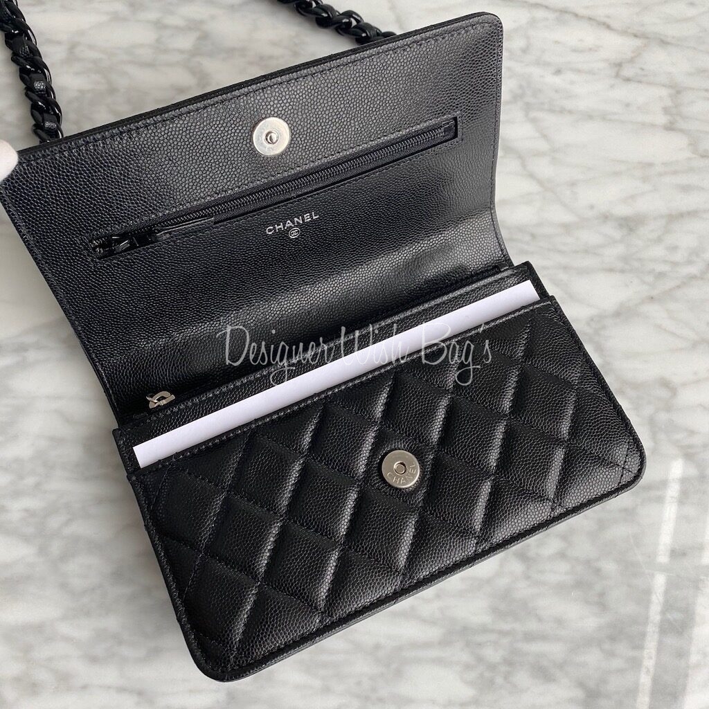 Chanel WOC So Black 21C Designer WishBags