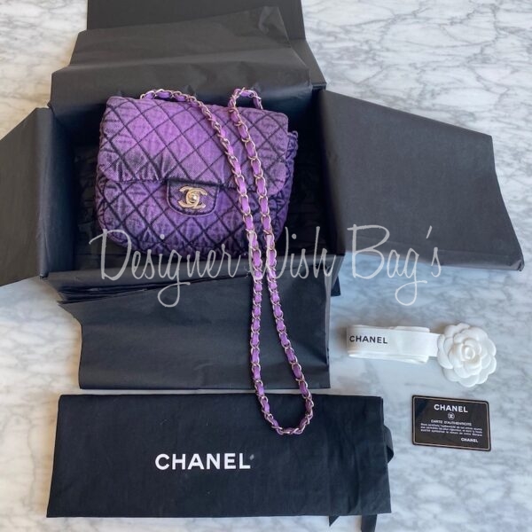 Chanel Mini Purple Denimpression 20C