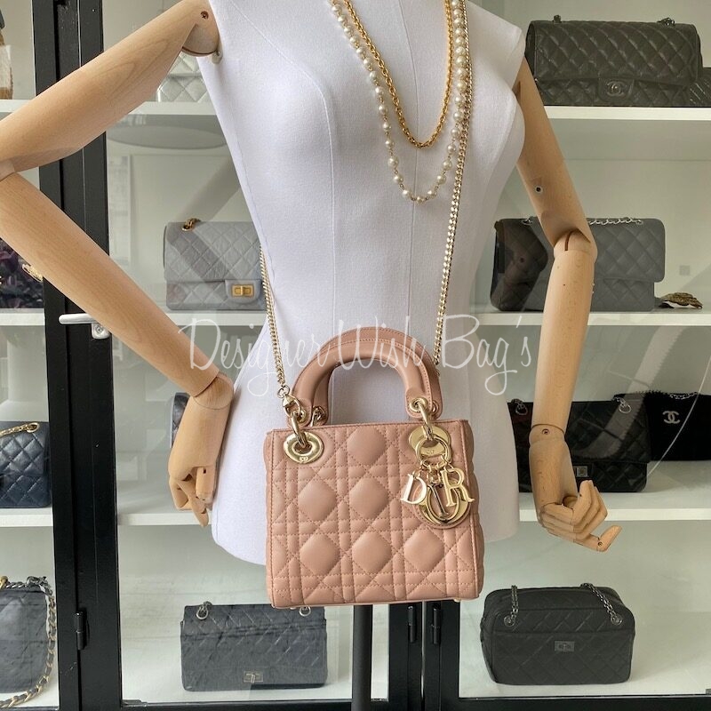 ABC Lady Dior Small in Blush Luxury Bags  Wallets on Carousell