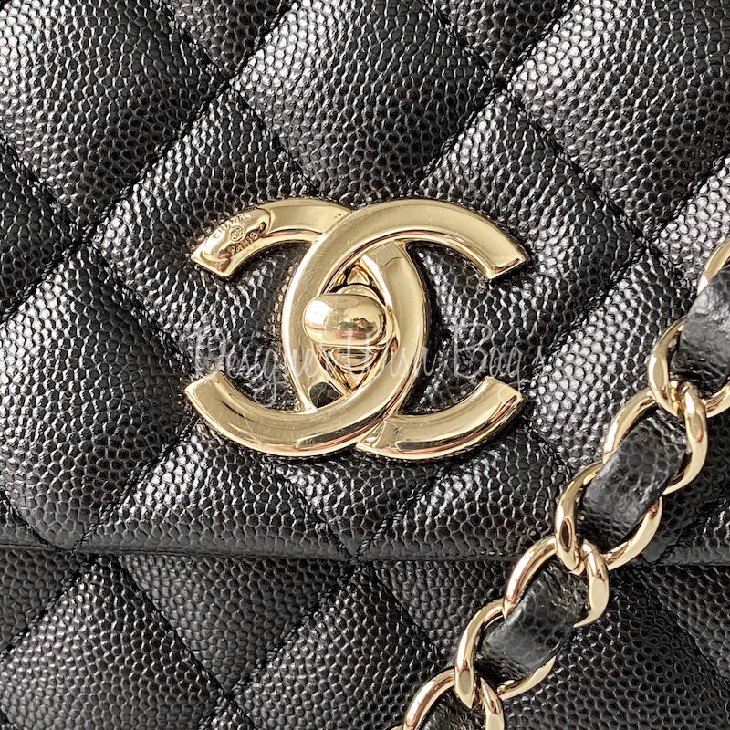 coco handle chanel black