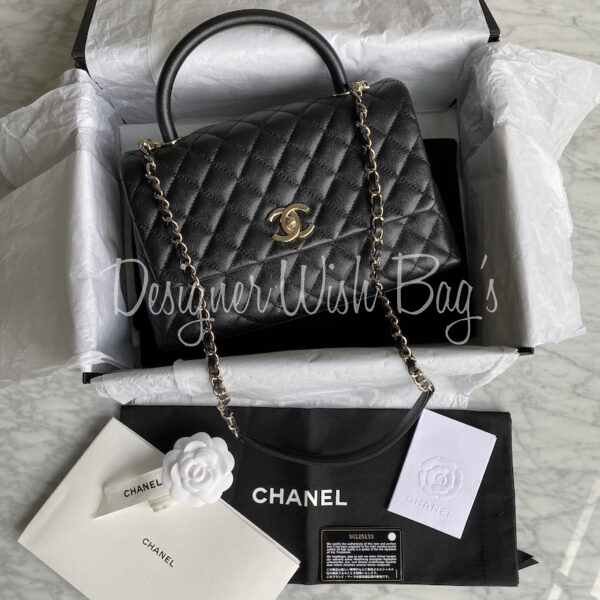 Chanel Coco Handle Black Medium