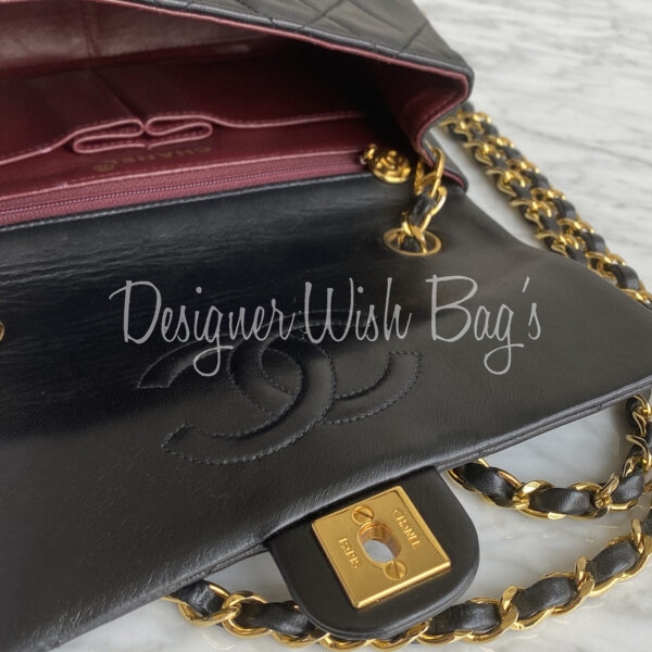 Chanel Mini Vintage Black 24K - Designer WishBags