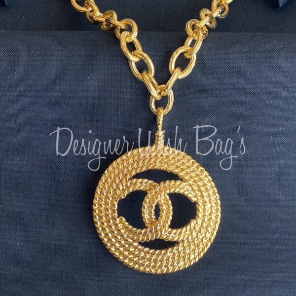 Chanel Vintage 24K gold Necklace - Designer WishBags