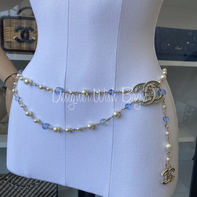 Chanel Belt-Necklace Pearls