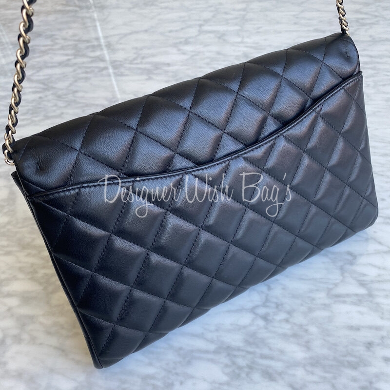 Leather clutch bag Chanel Black in Leather - 39082746