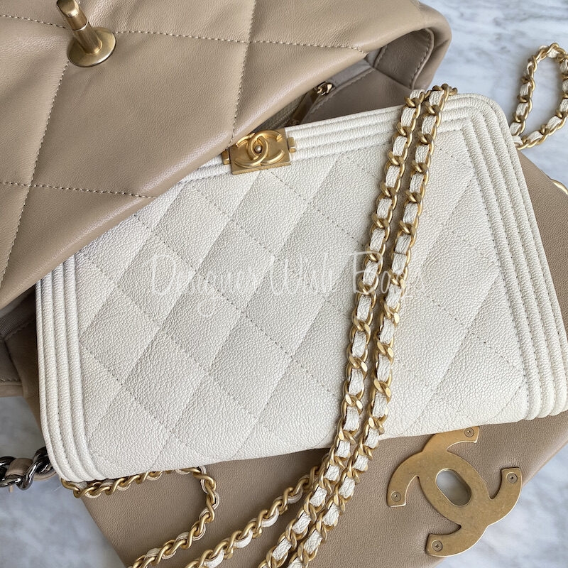 Chanel Beige Pearl Crush - For Sale on 1stDibs