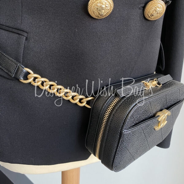 Chanel Belt Bag Black Caviar