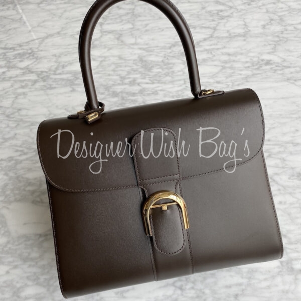 Delvaux Brillant MM GHW Snow White Bicolor