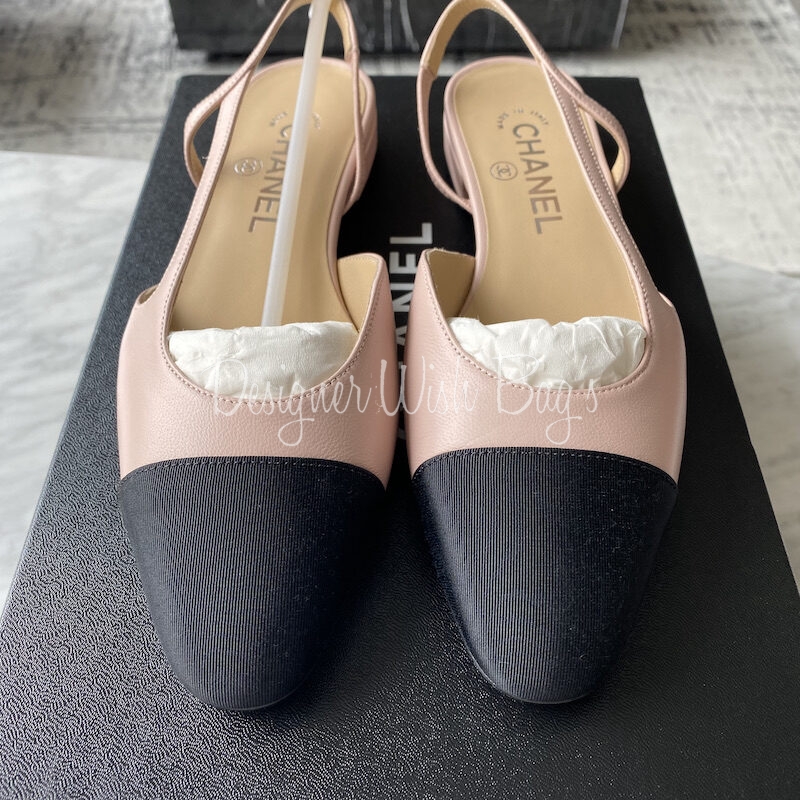 Chanel vintage black suede court shoes size 365  Ava  Iva