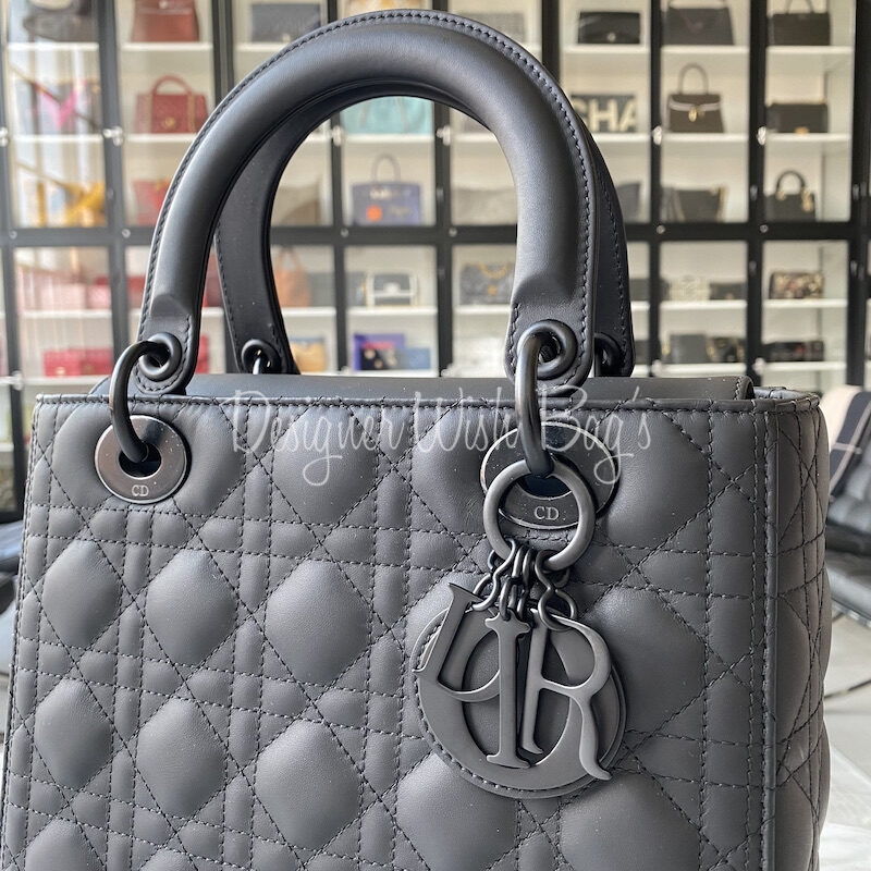 lady dior so black
