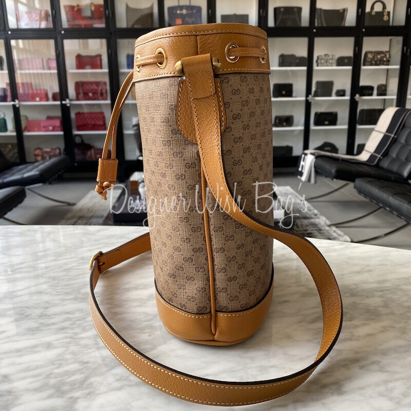 Gucci Small Bucket Bag Mickey Designer WishBags