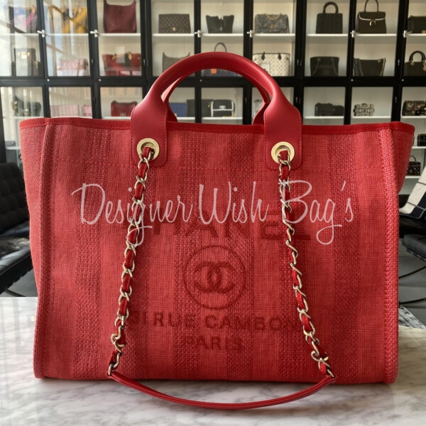 Chanel Deauville Red - Designer WishBags