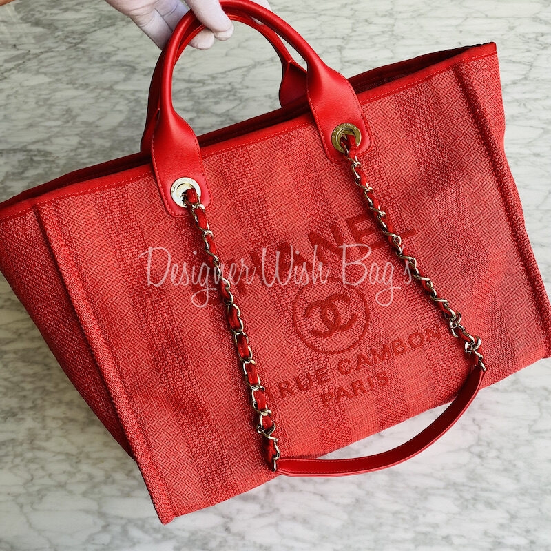 Chanel Deauville Red