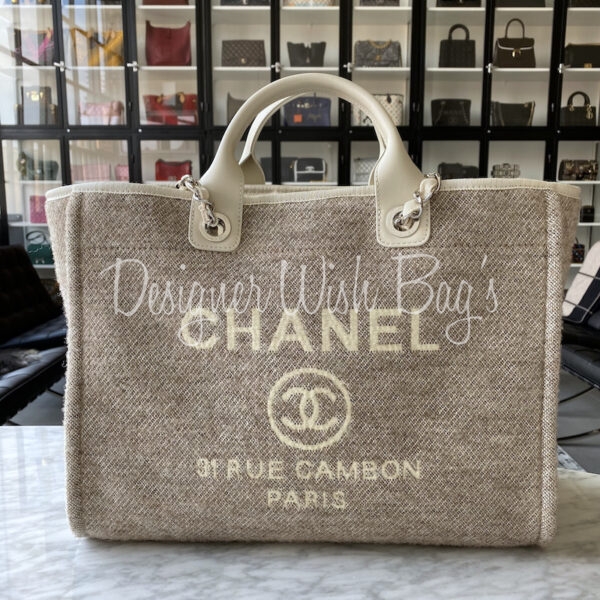 Chanel deauville sales tote 2021