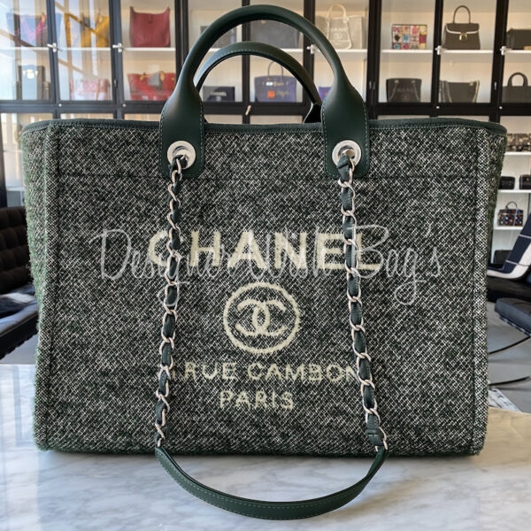 Chanel Deauville Green 21B - Designer WishBags