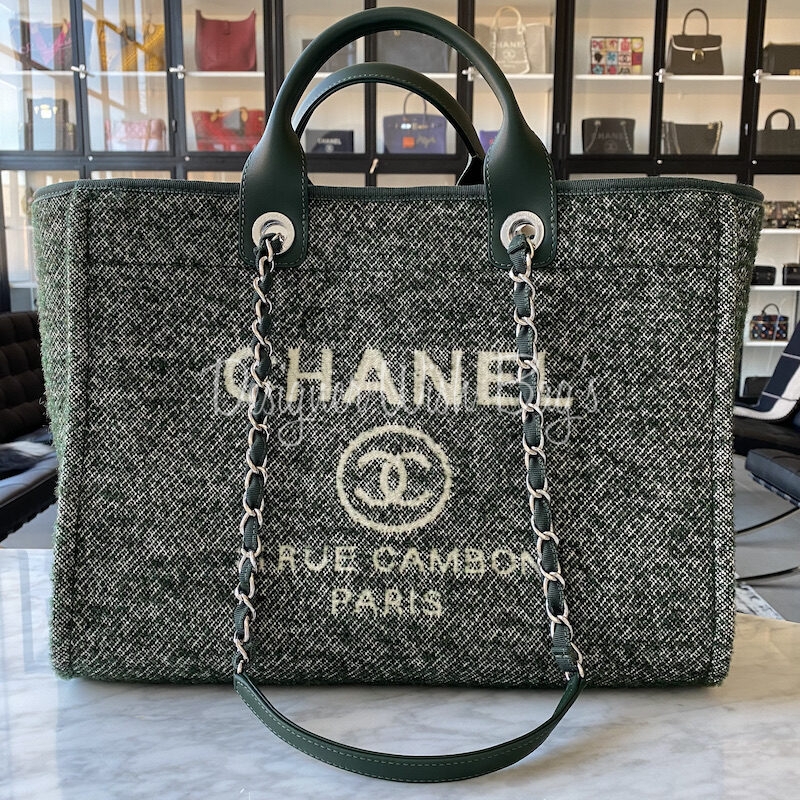 Chanel Deauville Green 21B