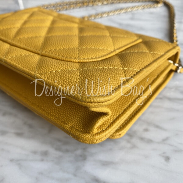 Chanel WOC Yellow Caviar - Designer WishBags