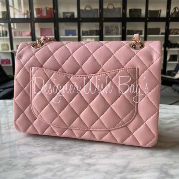 Chanel Small Classic Pink 21S - Designer WishBags