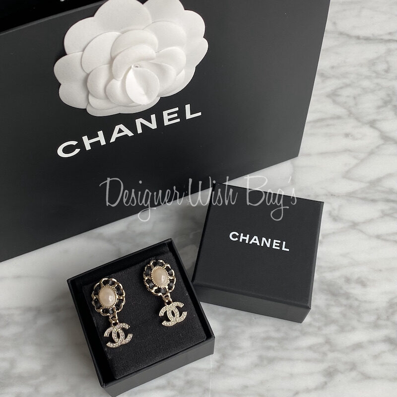 Chanel CC Earrings 21B - Designer WishBags