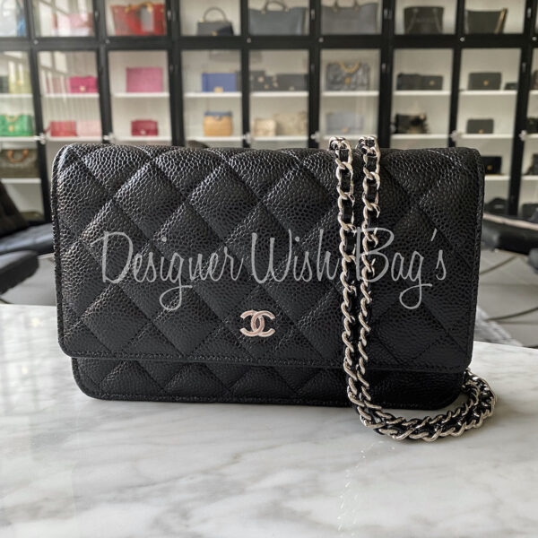 Chanel WOC Caviar Black SHW