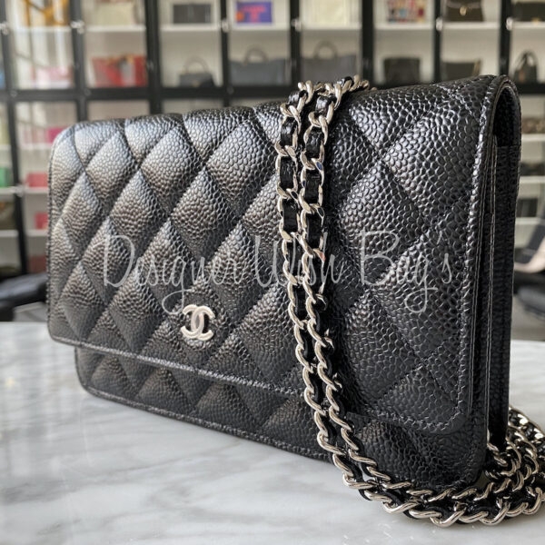 CHANEL-Matrasse-Caviar-Skin-Chain-Wallet-WOC-Black-SHW-AP0250 –  dct-ep_vintage luxury Store