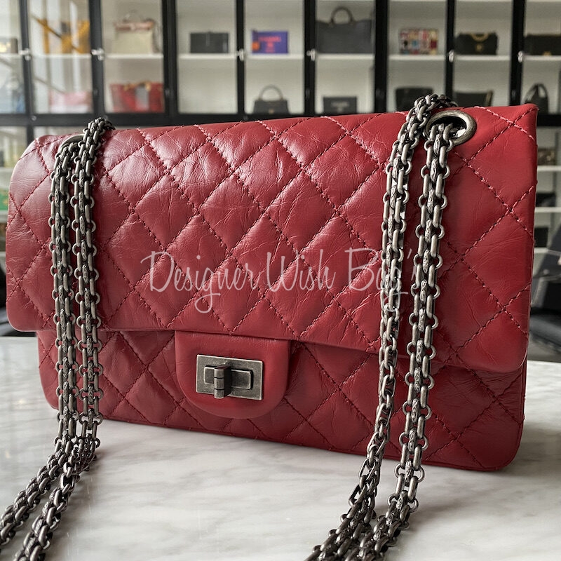 Chanel Burgundy 2.55 Reissue Camera Case Bag – The Closet