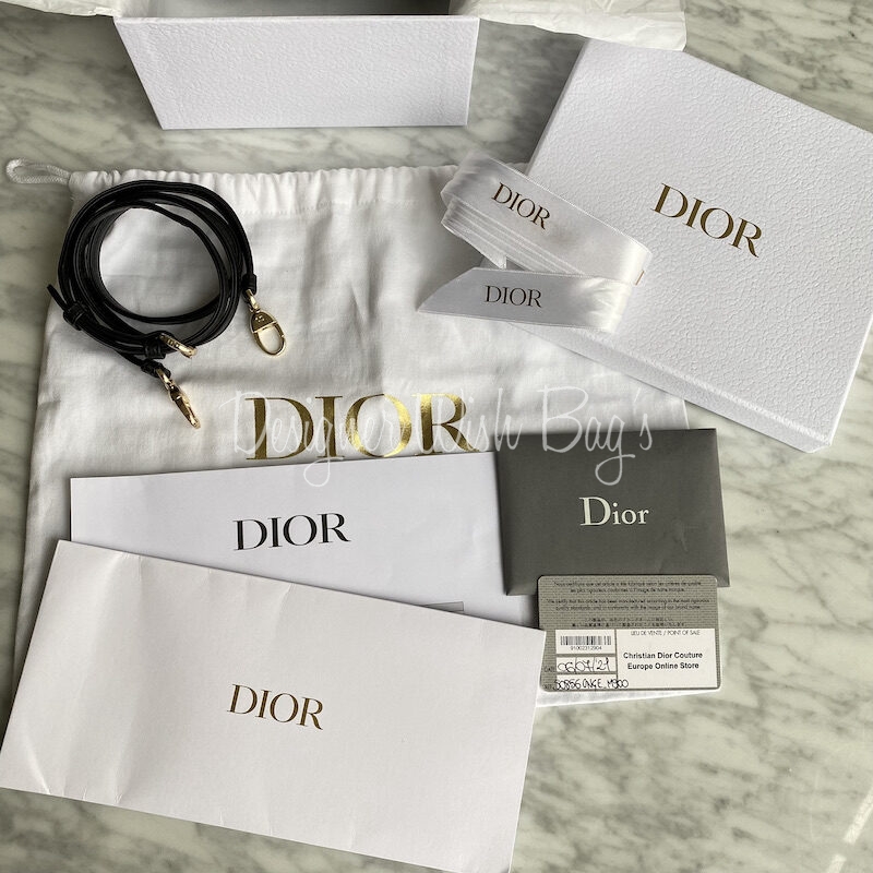 Micro Lady Dior Black GHW