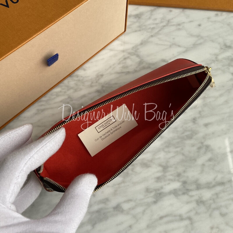 Louis Vuitton Monogram Hollywood Xmas Elizabeth Pencil Case (SHG