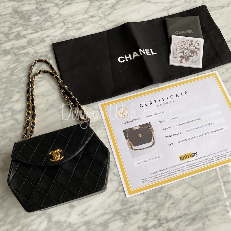 Chanel Vintage Octagonal 24K - Designer WishBags