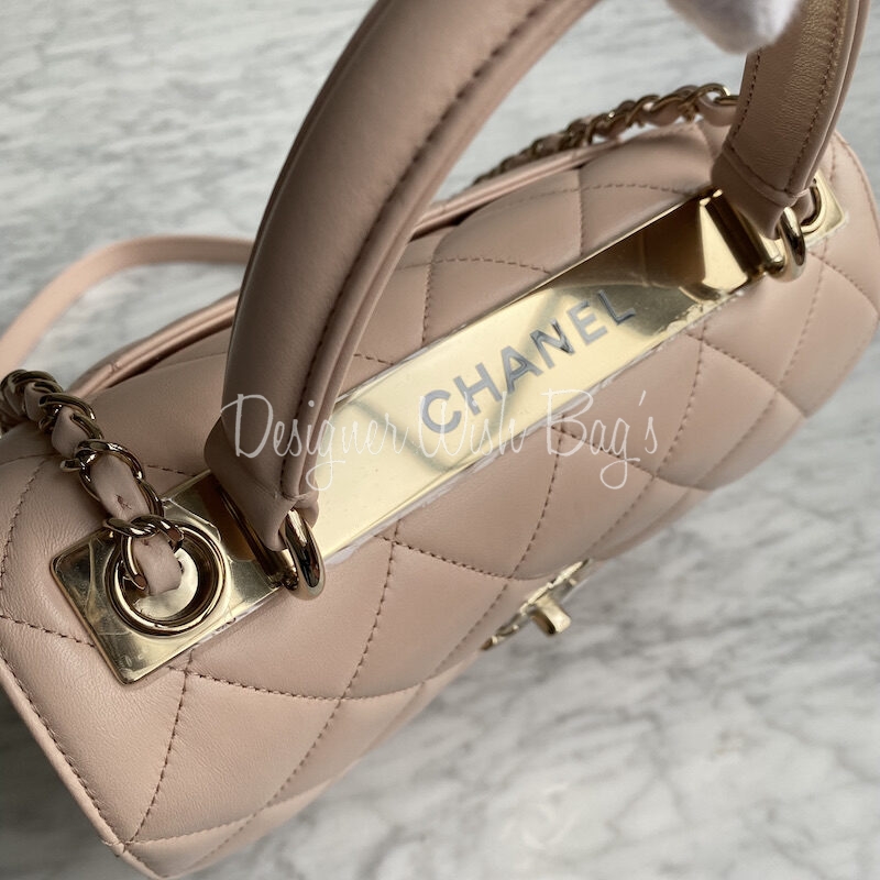 Chanel Trendy CC Beige GHW 22C
