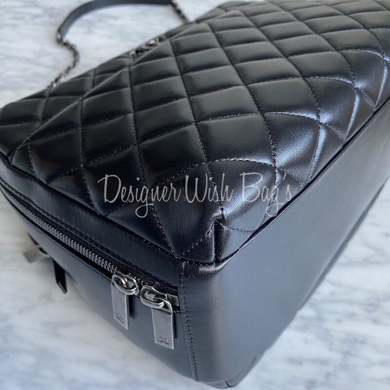 Chanel Trendy CC Lambskin Leather Bowling Bag (SHG-33622) – LuxeDH