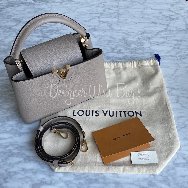 Louis Vuitton Capucines BB Galet Taurillon Leather – ＬＯＶＥＬＯＴＳＬＵＸＵＲＹ