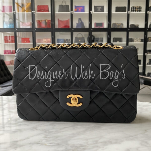Vintage Chanel Small Classic Flap 24K - Designer WishBags
