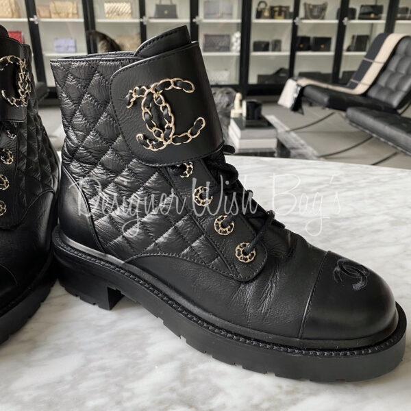 Chanel Boots CC Designer WishBags