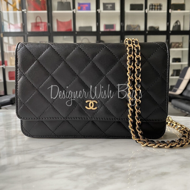 classic chanel woc wallet