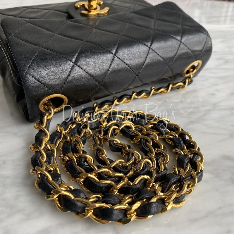 Replica Chanel Mini Evening Bag 24K Gold Plated AS2535