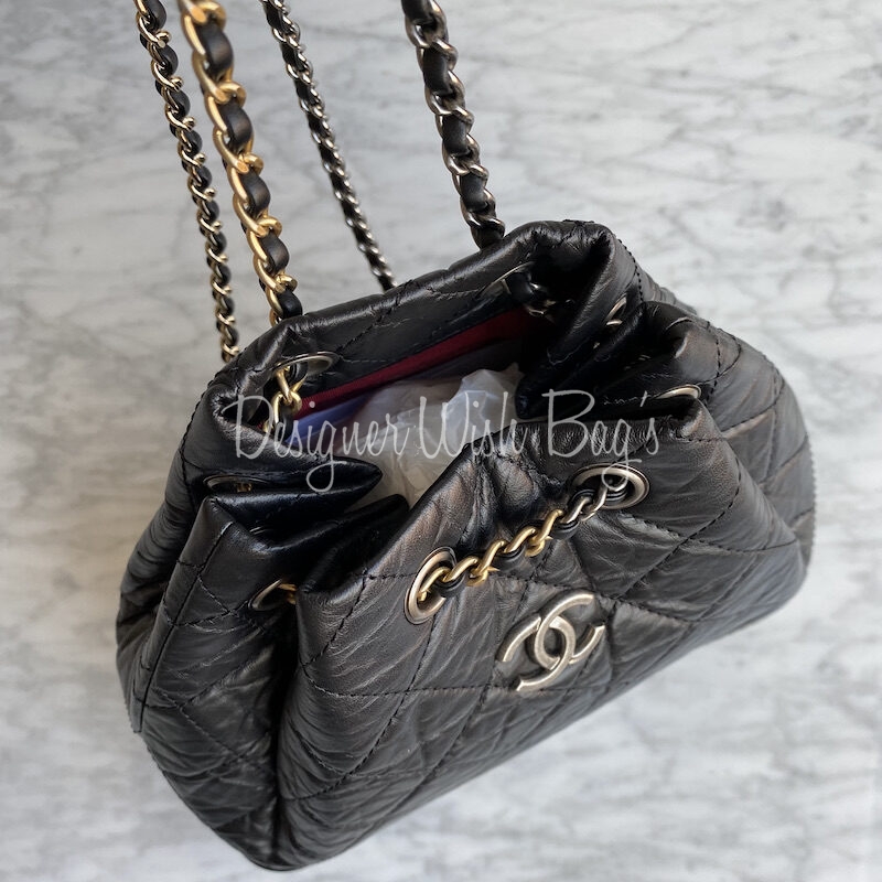 Chanel Chanel Gabrielle Bag Collection in Black Mini Size Editorial  Photography - Image of mini, size: 113437102