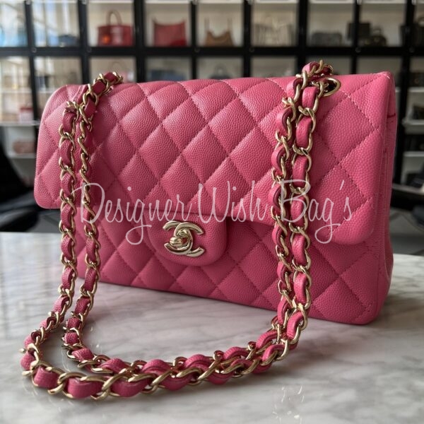 Chanel Classic Small Pink Caviar 21C