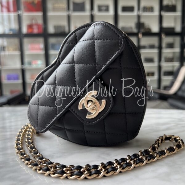 Chanel Heart Bag Small - Designer WishBags