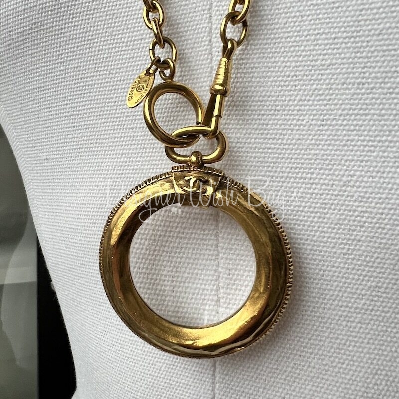 Chanel Vintage Necklace 24K gold - Designer WishBags