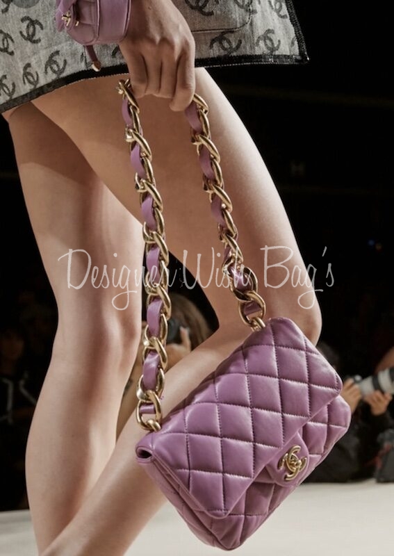 Chanel Medium Flap Chunky Chain 22S - Designer WishBags