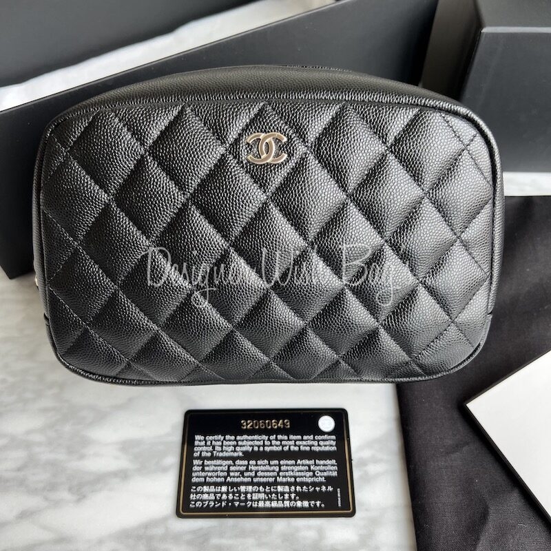 Chanel Large Cosmetic Case - Designer WishBags