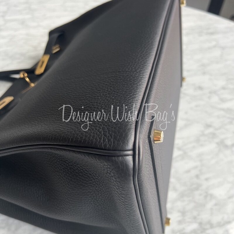 Hermès Birkin 40 Black Gold Hardware PRICE ON REQUEST - Designer WishBags