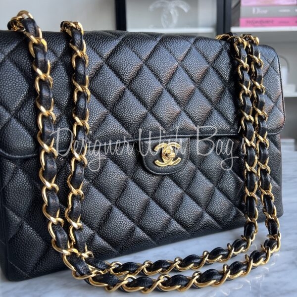 CHANEL, Quilted Single Flap Chain Shoulder Bag